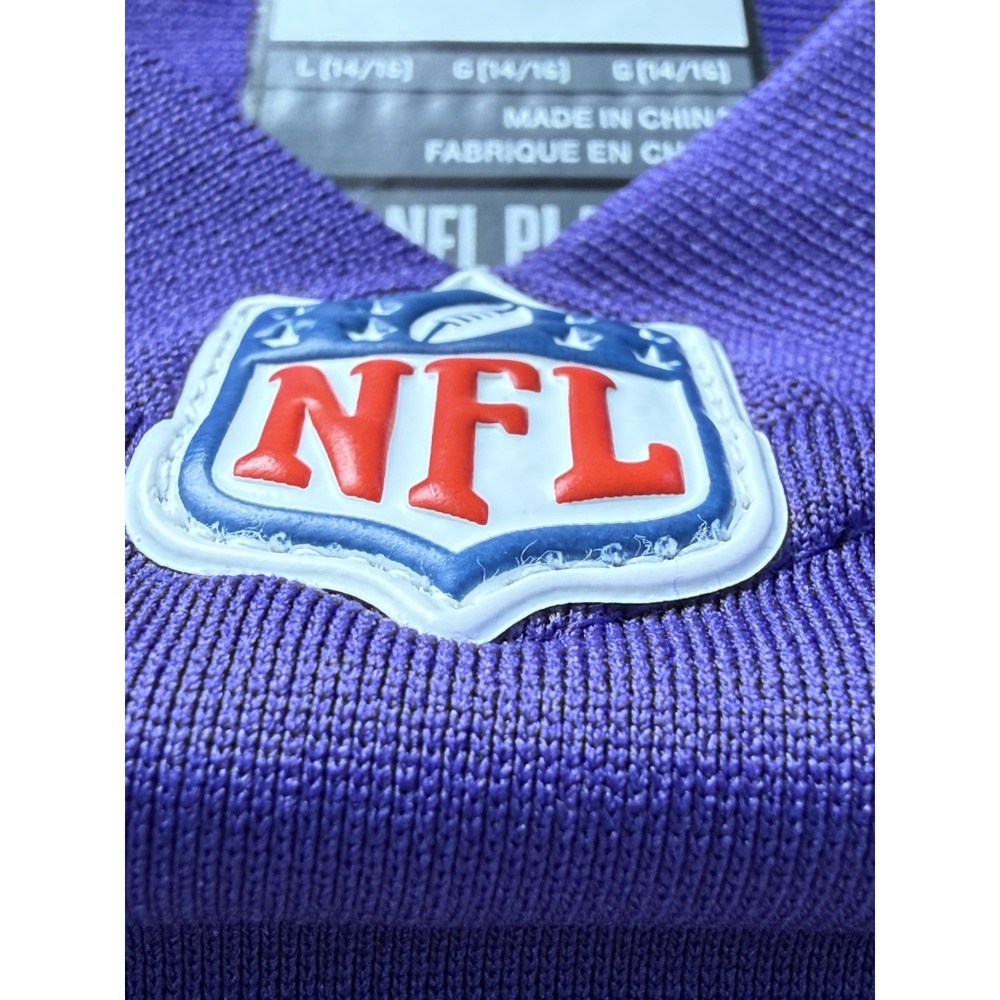 Nike Adrian Peterson Youth Large 14/16 Minnesota Vikings Jersey 28 NFL - Picture 4 of 8